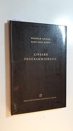 Bild des Verkufers fr Lineare Programmierung zum Verkauf von Gebrauchtbcherlogistik  H.J. Lauterbach