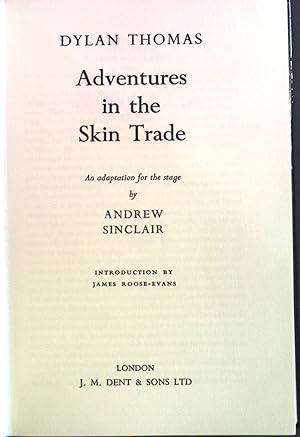 Seller image for Adventures in the Skin Trade. for sale by books4less (Versandantiquariat Petra Gros GmbH & Co. KG)