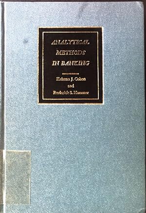 Seller image for Analytical Methods in Banking; The Irwin Series in Finance; for sale by books4less (Versandantiquariat Petra Gros GmbH & Co. KG)