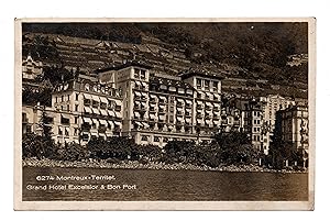 Montreux-Territet. Grand Hotel Excelsior & Bon Port