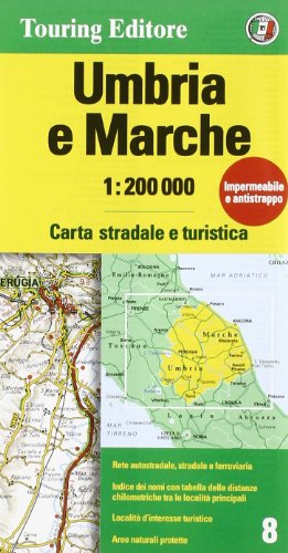 Bild des Verkufers fr Umbria / Marche 8 tci (r) wp zum Verkauf von WeBuyBooks