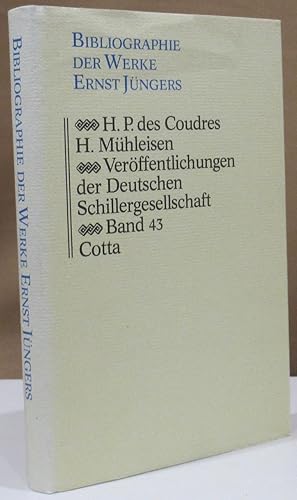 Seller image for Bibliographie der Werke Ernst Jngers. for sale by Dieter Eckert