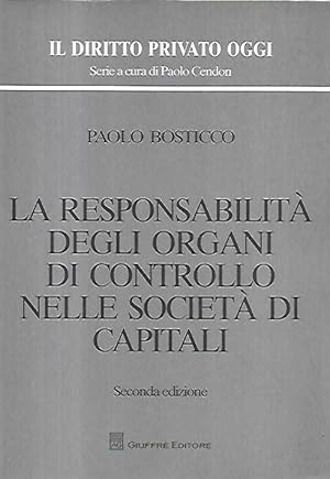 La responsabilità degli organi di controllo nelle società di capitali