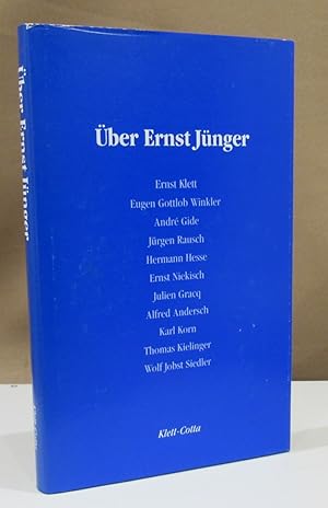Bild des Verkufers fr ber Ernst Jnger. zum Verkauf von Dieter Eckert