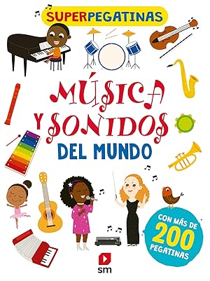 Seller image for Superpegatinas musica y sonidos dl mundo for sale by Imosver