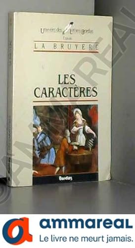 Bild des Verkufers fr LABRUYERE/ULB CARACTERES (Ancienne Edition) zum Verkauf von Ammareal