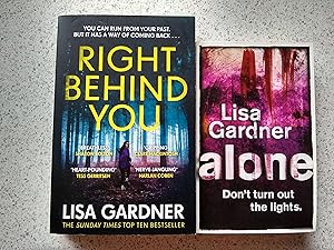 Seller image for Right Behind You, Alone (Set Of 2 Paperbacks) for sale by Shelley's Books