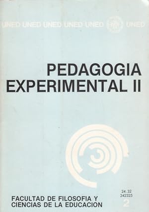 Seller image for PEDAGOGA EXPERIMENTAL II. TOMO II for sale by Librera Vobiscum