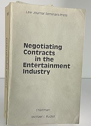 Immagine del venditore per Negotiating Contracts in the Entertainment Industry venduto da Books Galore Missouri