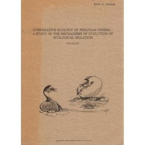 Bild des Verkufers fr Comparative Ecology of Peruvian Grebes- A Study of The Mechanisms of Evolution of Ecological Isolation zum Verkauf von Buteo Books