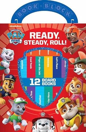 Imagen del vendedor de Nickelodeon PAW Patrol: Ready, Steady, Roll! 12 Board Books (Book & Merchandise) a la venta por Grand Eagle Retail