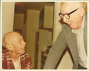 Photograph of Henry Miller and 'Red' Stoldolsky