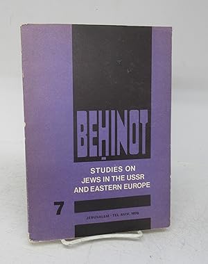 Image du vendeur pour Behinot: Studies on Jews in the USSR and Eastern Europe 7 mis en vente par Attic Books (ABAC, ILAB)
