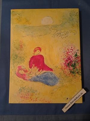 Seller image for Daphnis und Chloe. Ill. von Marc Chagall. Longus. [bers. aus dem Altgriech. von Ludwig Wolde] for sale by Antiquariat BehnkeBuch