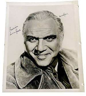 Seller image for SIGNED LORNE GREEN PHOTO 8'' X 10'' autograph - photograph for sale by Rare Book Cellar