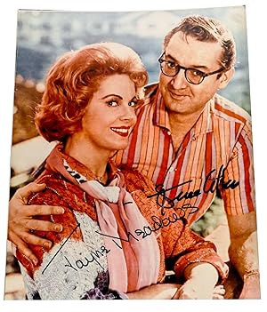 Image du vendeur pour SIGNED JAYNE MEADOWS & STEVE ALLEN PHOTO 8'' X 10'' autograph - photograph mis en vente par Rare Book Cellar