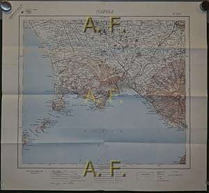 Immagine del venditore per F 184 - Napoli (Neapel), 1 : 100.000 (ca. 53 x 49 cm) Riservata (Mod. 12) venduto da Antiquarische Fundgrube e.U.