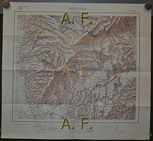 Immagine del venditore per F 206 - Macomr (Macomer), 1 : 100.000 (ca. 53 x 49 cm) venduto da Antiquarische Fundgrube e.U.