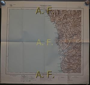 Bild des Verkufers fr F 220 - Verbicaro, 1 : 100.000 (ca. 52 x 48,5 cm) zum Verkauf von Antiquarische Fundgrube e.U.