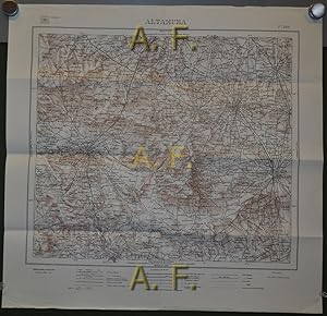 Bild des Verkufers fr F 189 - Altamura, 1 : 100.000 (ca. 52 x 50,5 cm) zum Verkauf von Antiquarische Fundgrube e.U.