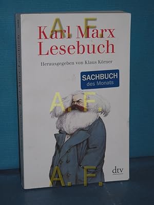 Image du vendeur pour Karl-Marx-Lesebuch hrsg. von Klaus Krner / dtv , 34464 mis en vente par Antiquarische Fundgrube e.U.