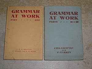 Image du vendeur pour Grammar At Work - Part I, II & III mis en vente par Neo Books