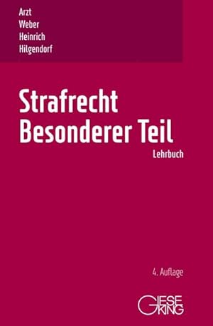Seller image for Strafrecht, Besonderer Teil : Lehrbuch for sale by AHA-BUCH GmbH