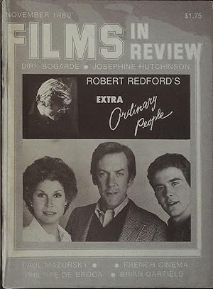 Films in Review November 1980 Moore, Sutherland and Hutton in "Ordinary People"