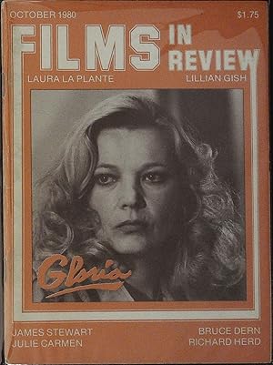 Films in Review October 1980 Gena Rowlands in "Gloria"