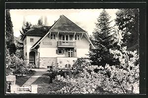 Bild des Verkufers fr Ansichtskarte Badenweiler, Schwesternheim Haus Quickborn zum Verkauf von Bartko-Reher