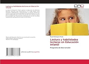 Bild des Verkufers fr Lectura y habilidades lectoras en Educacin Infantil zum Verkauf von moluna