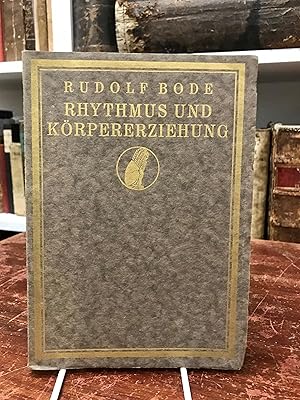 Bild des Verkufers fr Rhythmus und Krpererziehung. Fnf Abhandlungen. zum Verkauf von Antiquariat Seibold