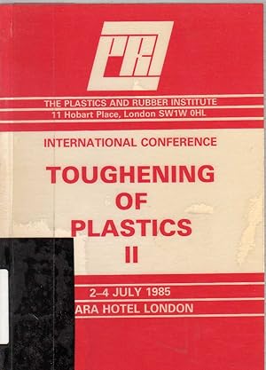 Bild des Verkufers fr International Conference on Toughening of Plastics II zum Verkauf von Biblio Pursuit