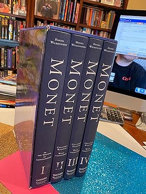 Seller image for MONET of THE TRIUMPH OF IMPRESSIONISM & MONET CATALOGUE RAQISONNE WERKVERZEICHNIS ( 4 volume set in slipcase) for sale by Happy Heroes
