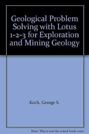 Immagine del venditore per Geological Problem Solving with Lotus 1-2-3 (Computer Methods in the Geosciences, Vol 8) venduto da WeBuyBooks