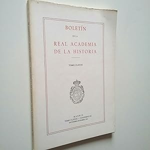 Immagine del venditore per Boletn de la Real Academia de la Historia. Tomo CLXXXI, Cuaderno III (Septiembre-Diciembre, 1984) venduto da MAUTALOS LIBRERA