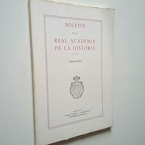 Seller image for Boletn de la Real Academia de la Historia. Tomo CLXXXI, Cuaderno III (Septiembre-Diciembre, 1984) for sale by MAUTALOS LIBRERA