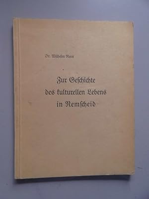 2 Bücher Geschichte kulturellen Lebens Remscheid + Bergische Motive