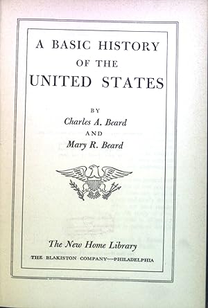 Bild des Verkufers fr A Basic History of the United States. zum Verkauf von books4less (Versandantiquariat Petra Gros GmbH & Co. KG)