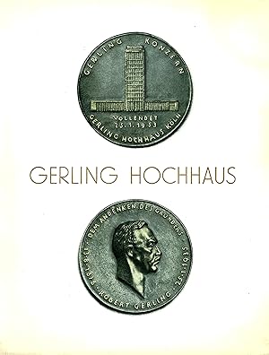 Konvolut mit drei Schriften zum Gerling-Konzern Köln (Originalausgaben 1953/1954)