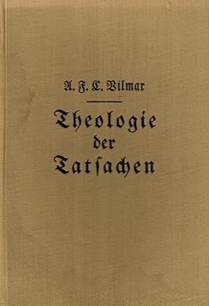 Bild des Verkufers fr Die Theologie der Tatsachen wider die Theologie der Rhetorik. Bekenntnis und Abwehr (Stimmen der Vter Band 2) zum Verkauf von Paderbuch e.Kfm. Inh. Ralf R. Eichmann