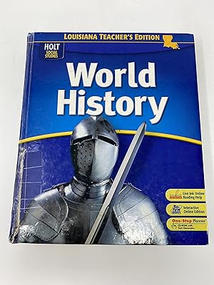 Bild des Verkufers fr Holt Social Studies - World History - Louisiana Teacher's Edition - 6th Grade zum Verkauf von Naymis Academic - EXPEDITED SHIPPING AVAILABLE