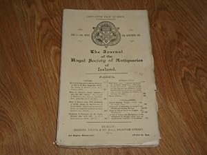 The Journal of the Royal Society of Antiquaries of ireland Part 3. Vol. XXXIII, 30th September, 1903