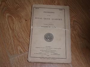 Proceedings of the Royal Irish Academy. Third Series. Volume II. No. 2. May 1892