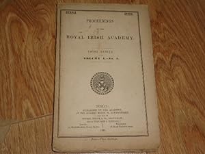 Immagine del venditore per Proceedings of the Royal Irish Academy. Third Series. Volume1. - No. 5 June 1891 venduto da Dublin Bookbrowsers