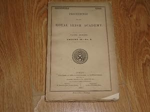 Proceedings of the Royal Irish Academy. Third Series. Volume II. No. 3. December 1892
