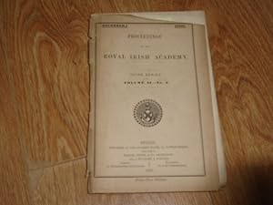 Proceedings of the Royal Irish Academy. Third Series. Volume II. No. 3. December 1892