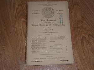 The Journal of the Royal Society of Antiquaries of ireland Part 1. Vol. X 31st March, 1900