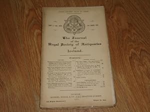 The Journal of the Royal Society of Antiquaries of ireland Part 1. Vol. XXXII, 31st March 1902