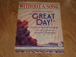 Seller image for Without A Song "Great Day" for sale by Dublin Bookbrowsers